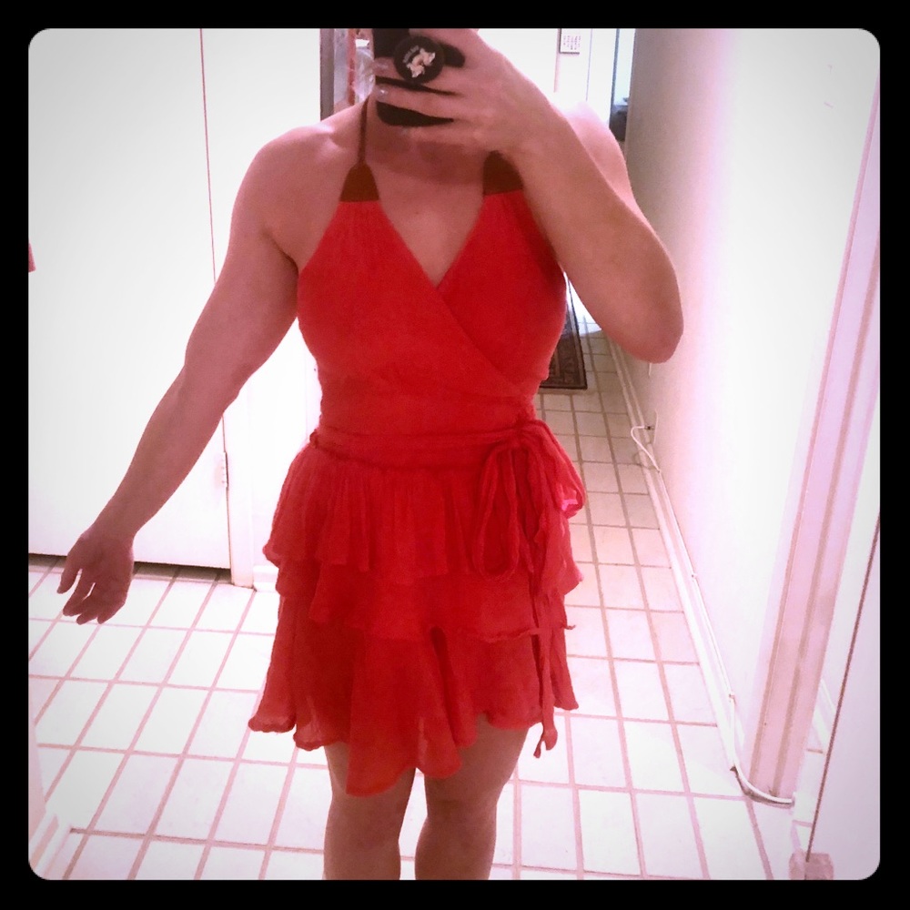 Wrap-around sun dress